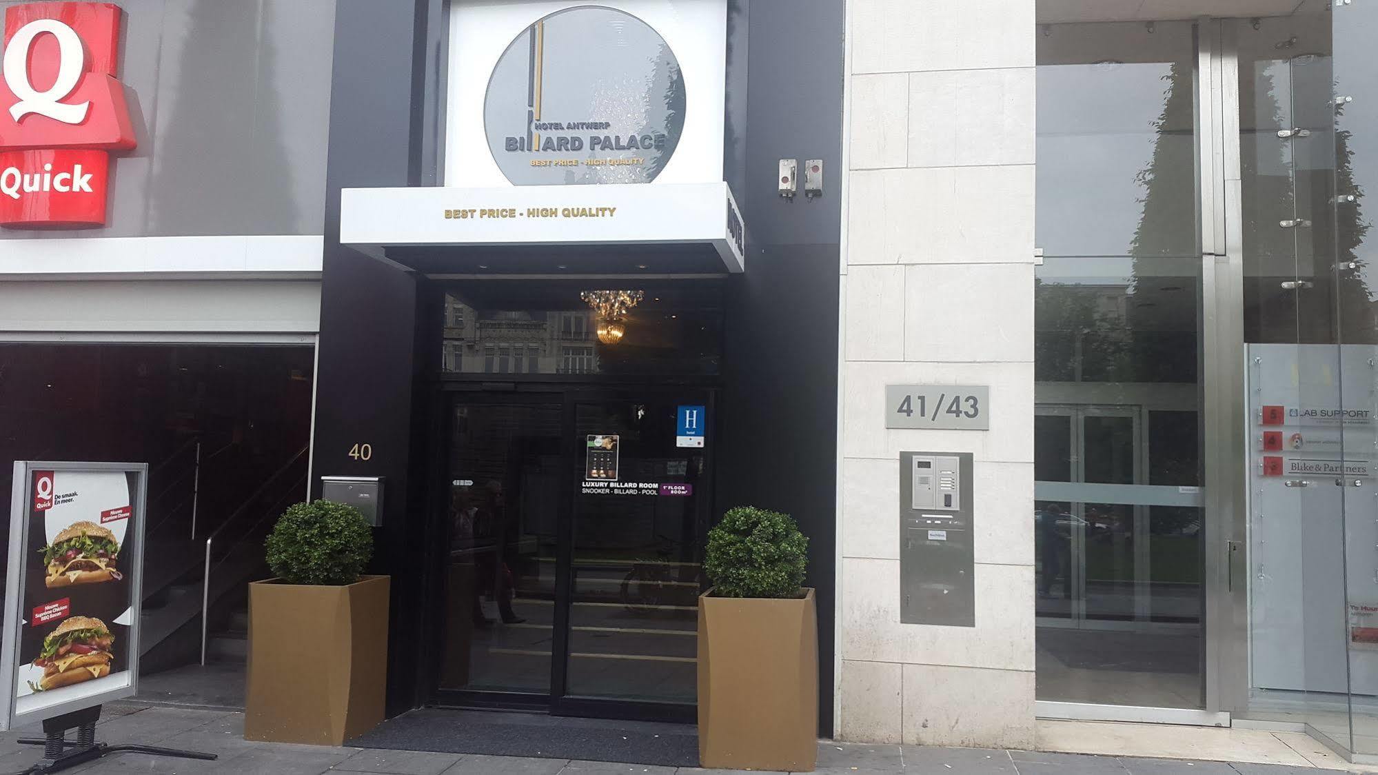 Hotel Antwerp Billard Palace Kültér fotó